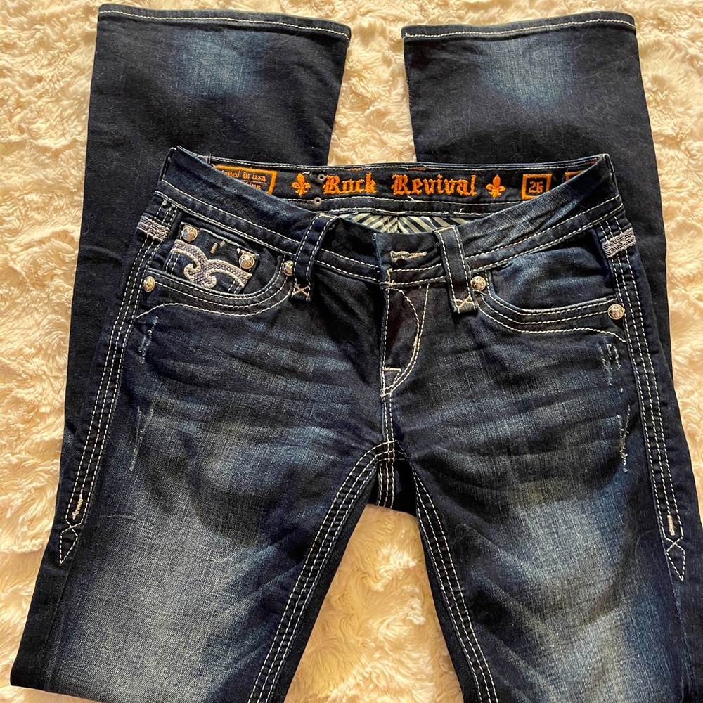 Rick Revival, size 26, inseam 32, Boot -Maggie